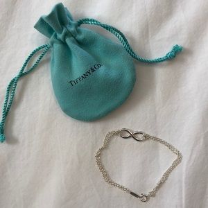 Brand new Tiffany infinity bracelet